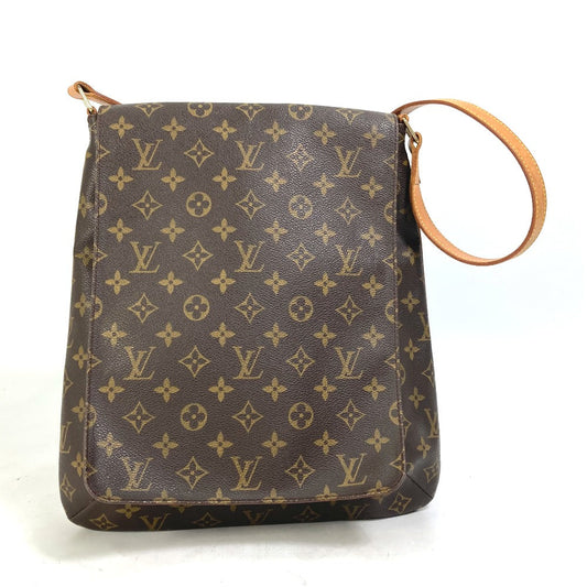 LOUIS VUITTON Shoulder Bag M51256 Monogram canvas Brown Monogram Musette Women Used Authentic