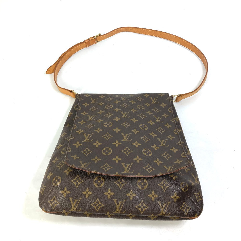 LOUIS VUITTON Shoulder Bag M51256 Monogram canvas Brown Monogram Musette Women Used Authentic