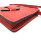 LOEWE Handbag leather Red Barcelona Women Used Authentic