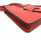 LOEWE Handbag leather Red Barcelona Women Used Authentic
