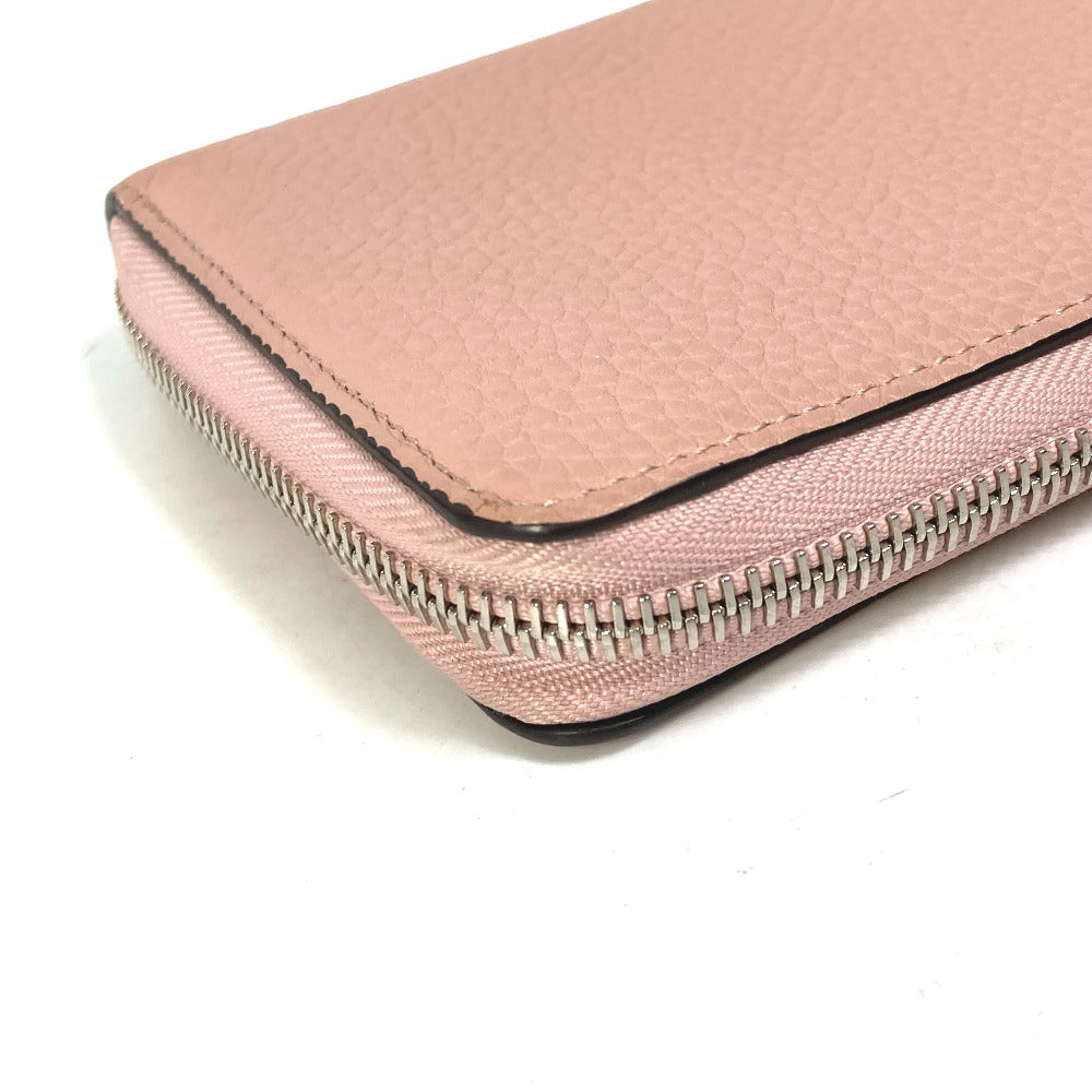 LOUIS VUITTON Long Wallet Purse M63103 Taurillon Clemence Leather pink Portefeuille comet Women Used Authentic