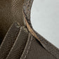 LOUIS VUITTON Long Wallet Purse M32578 Taiga Leather Brown Taiga Portefeuille Braza mens Used Authentic