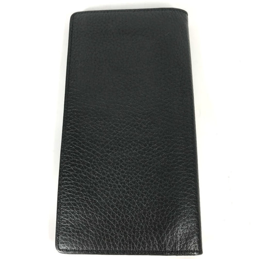 LOUIS VUITTON Long Wallet Purse M58192 Taurillon Clemence Leather black Long wallet Portefeuille Braza Women Used Authentic