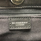 BURBERRY Handbag PVC / Leather beige check Women Used Authentic