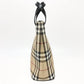 BURBERRY Handbag PVC / Leather beige check Women Used Authentic
