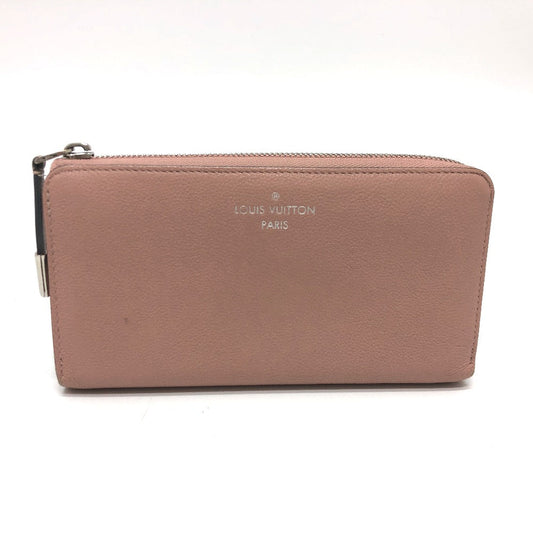 LOUIS VUITTON Long Wallet Purse M63103 leather Magnolia Portefeuille Comet Women Used Authentic