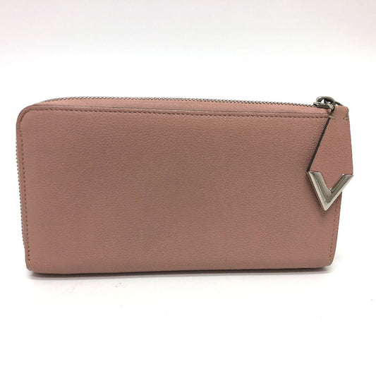 LOUIS VUITTON Long Wallet Purse M63103 leather Magnolia Portefeuille Comet Women Used Authentic