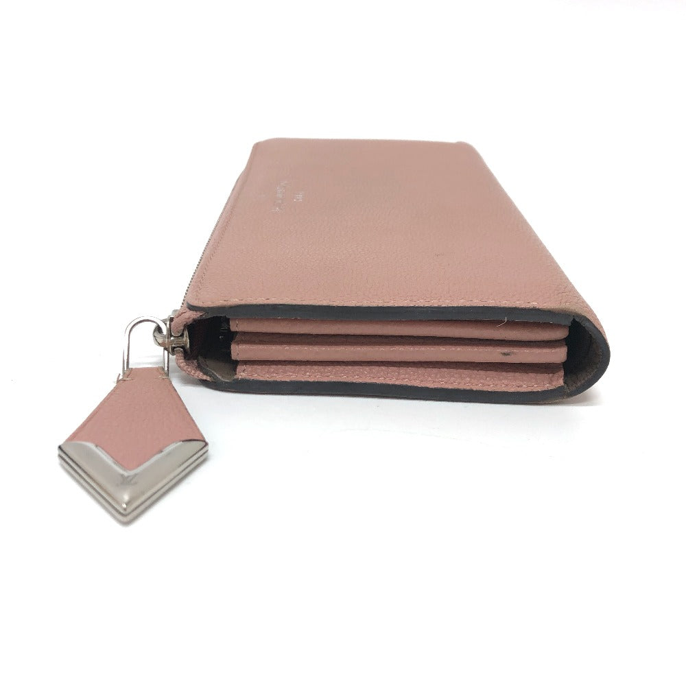 LOUIS VUITTON Long Wallet Purse M63103 leather Magnolia Portefeuille Comet Women Used Authentic