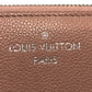 LOUIS VUITTON Long Wallet Purse M63103 leather Magnolia Portefeuille Comet Women Used Authentic