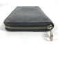LOUIS VUITTON Long Wallet Purse N63077 Damier Grafitto Canvas black Damier Zippy Organizer mens Used Authentic
