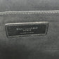 SAINT LAURENT Clutch bag leather black Star patch Women Used Authentic
