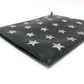 SAINT LAURENT Clutch bag leather black Star patch Women Used Authentic