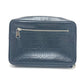 BURBERRY business bag leather black Check Pattern mens Used Authentic