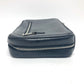 BURBERRY business bag leather black Check Pattern mens Used Authentic