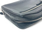 BURBERRY business bag leather black Check Pattern mens Used Authentic
