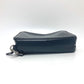 BURBERRY business bag leather black Check Pattern mens Used Authentic
