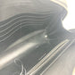 BURBERRY business bag leather black Check Pattern mens Used Authentic