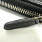 CHANEL Long Wallet Purse Patent calf leather black Matrasse Women Used Authentic