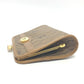 Dior Coin case leather Brown Overall handle Women Used Authentic