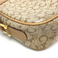CELINE Shoulder Bag PVC / Leather beige C Macadam Women Used Authentic