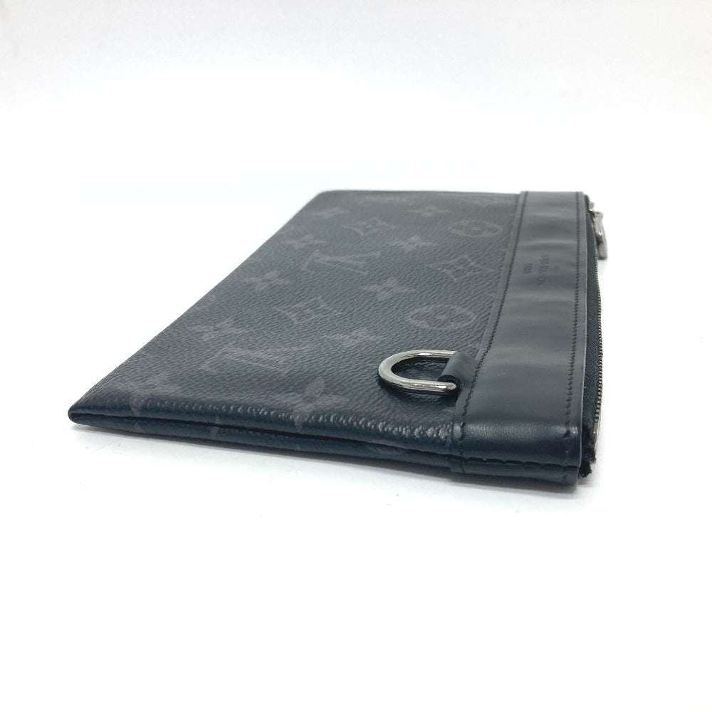 LOUIS VUITTON Pouch M44323 Monogram Eclipse Canvas black Pochette Discovery PM mens Used Authentic