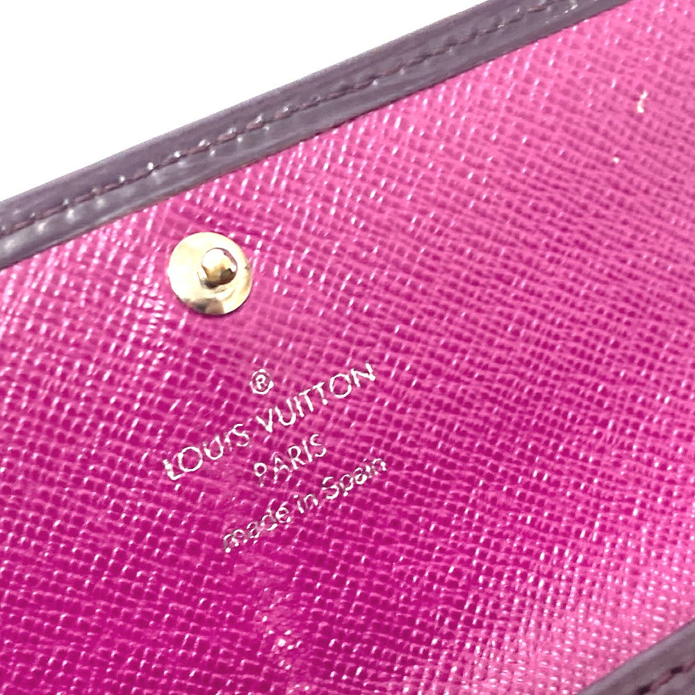 LOUIS VUITTON Long Wallet Purse M6374K Epi Leather purple Portefeuille Sarah Women Used Authentic