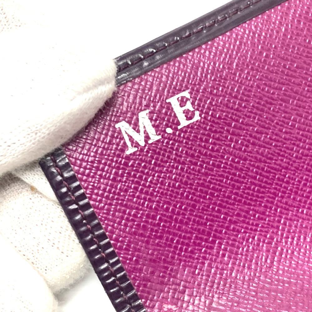 LOUIS VUITTON Long Wallet Purse M6374K Epi Leather purple Portefeuille Sarah Women Used Authentic