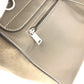 CELINE Handbag leather Brown Trapeze Women Used Authentic