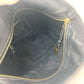 LOEWE Tote Bag Canvas / leather black anagram Women Used Authentic