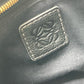 LOEWE Tote Bag Canvas / leather black anagram Women Used Authentic