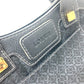 LOEWE Tote Bag Canvas / leather black anagram Women Used Authentic