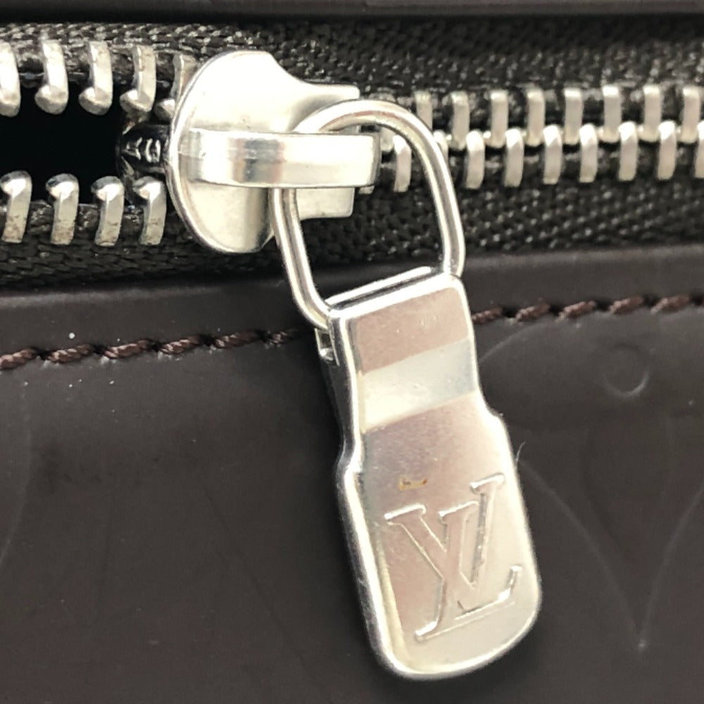 LOUIS VUITTON Pouch M46550 Monogram grass leather Brown Monogram Lace Ray