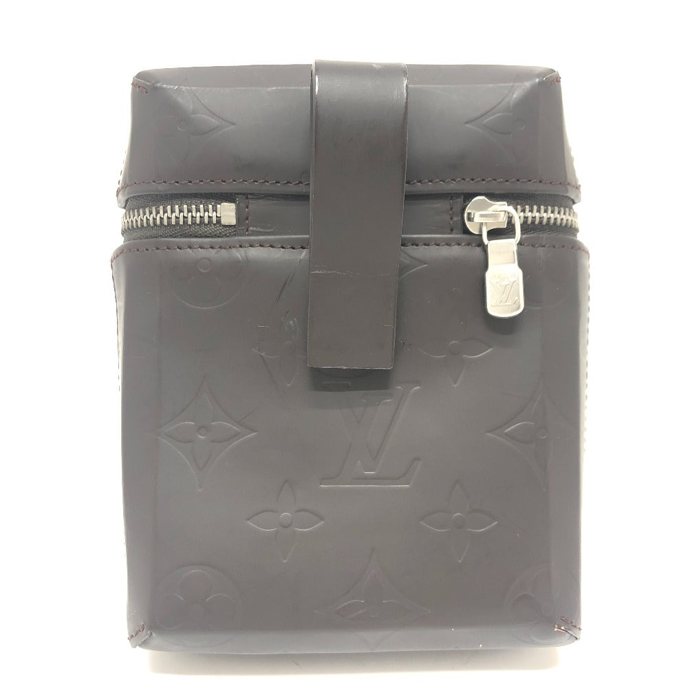 LOUIS VUITTON Pouch M46550 Monogram grass leather Brown Monogram Lace Ray