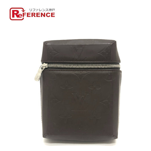 LOUIS VUITTON Pouch Ｍ46550 Monogram grass leather Brown Monogram Lace Ray