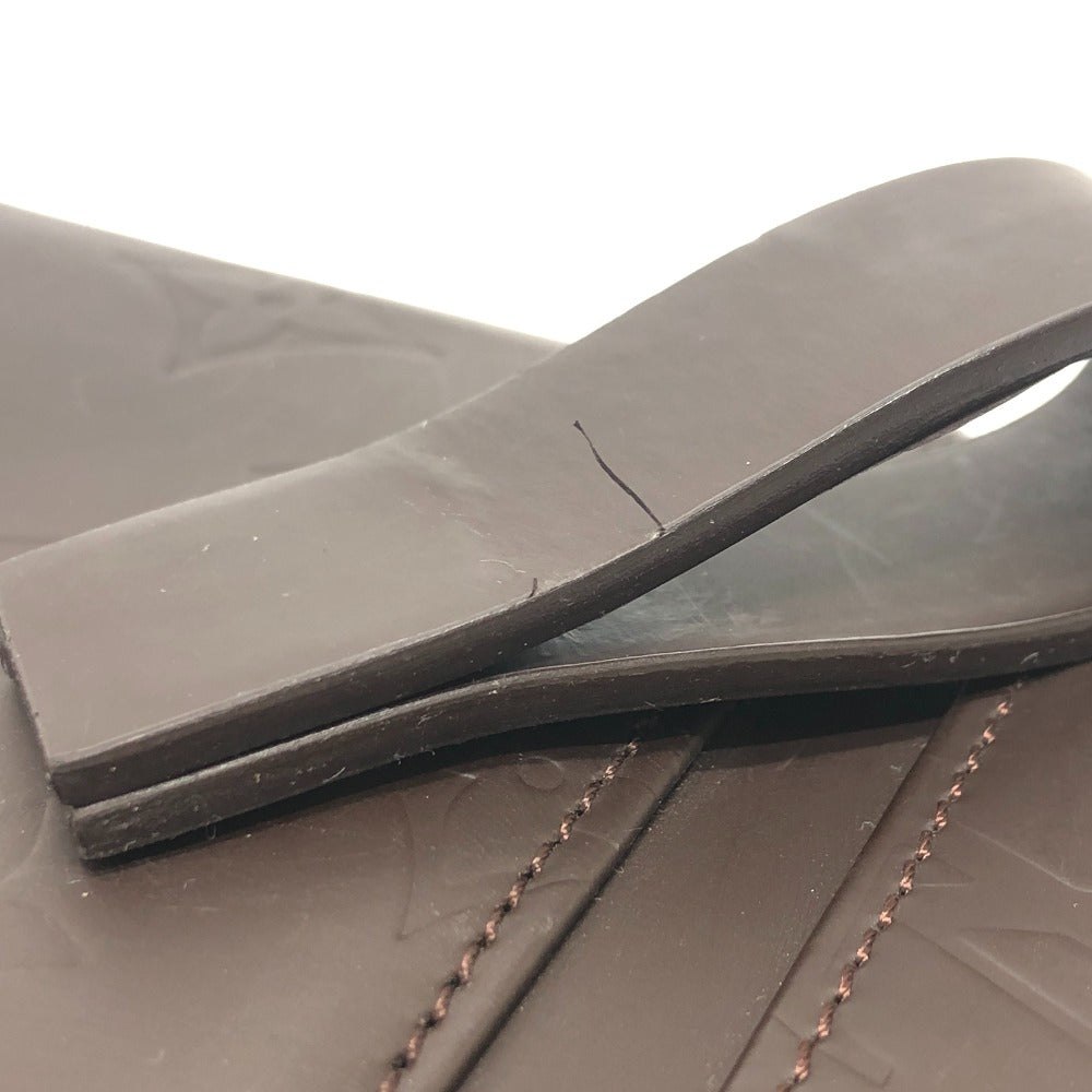 LOUIS VUITTON Pouch Ｍ46550 Monogram grass leather Brown Monogram Lace Ray
