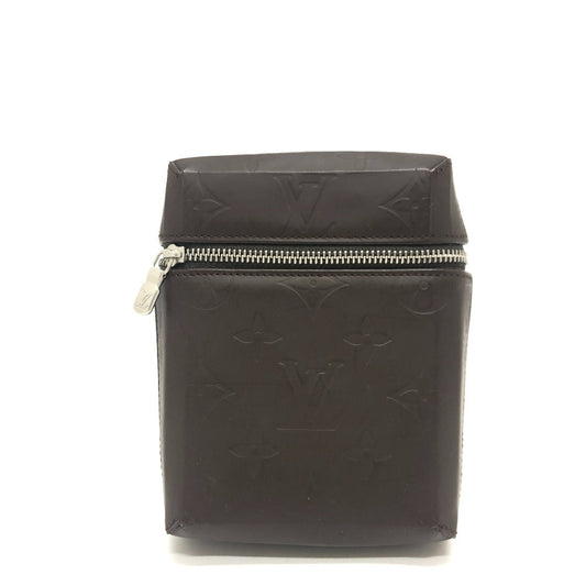 LOUIS VUITTON Pouch Ｍ46550 Monogram grass leather Brown Monogram Lace Ray