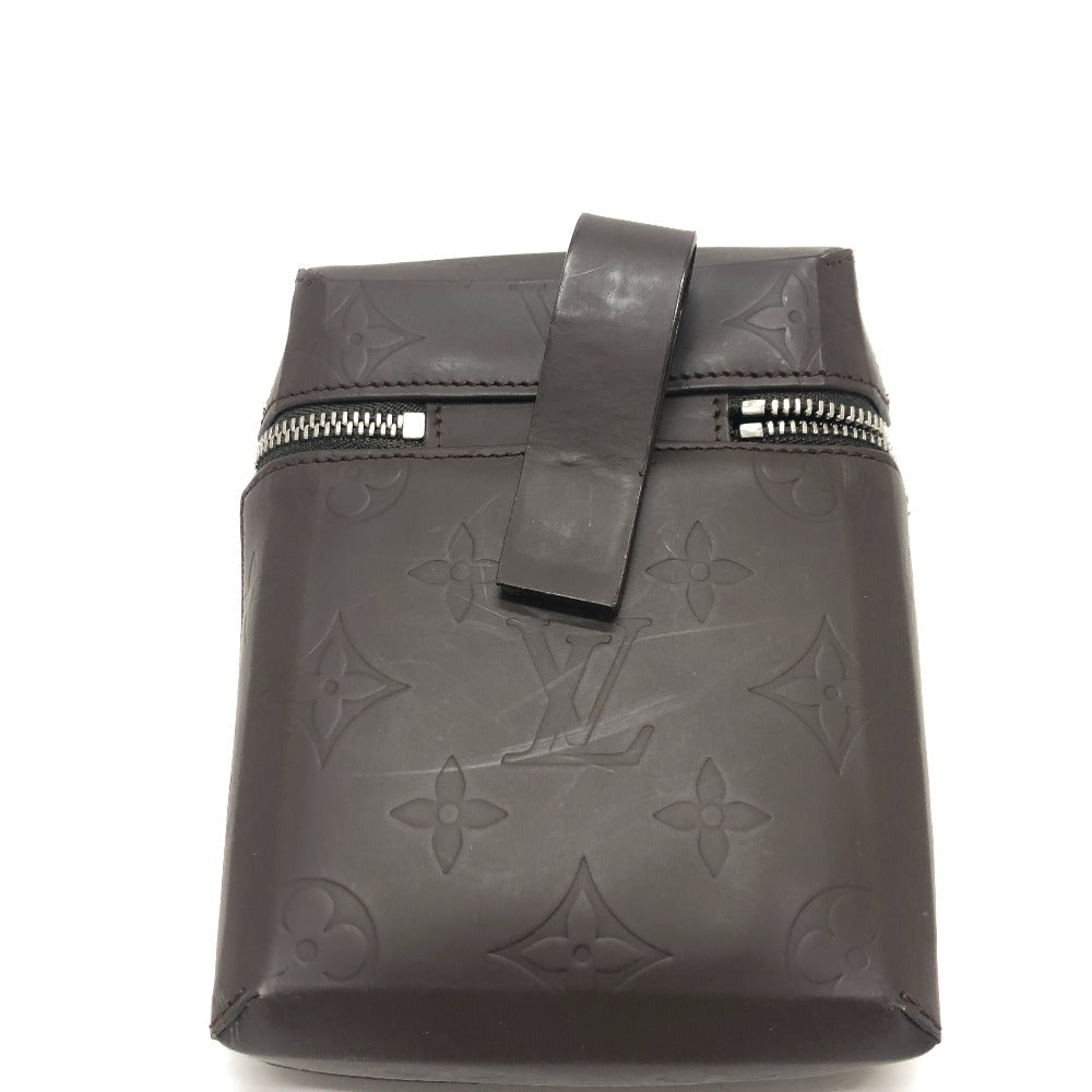 LOUIS VUITTON Pouch Ｍ46550 Monogram grass leather Brown Monogram Lace Ray