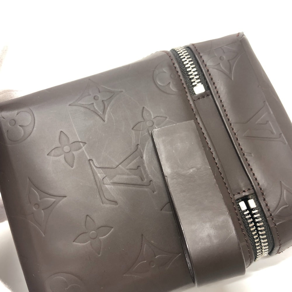 LOUIS VUITTON Pouch Ｍ46550 Monogram grass leather Brown Monogram Lace Ray