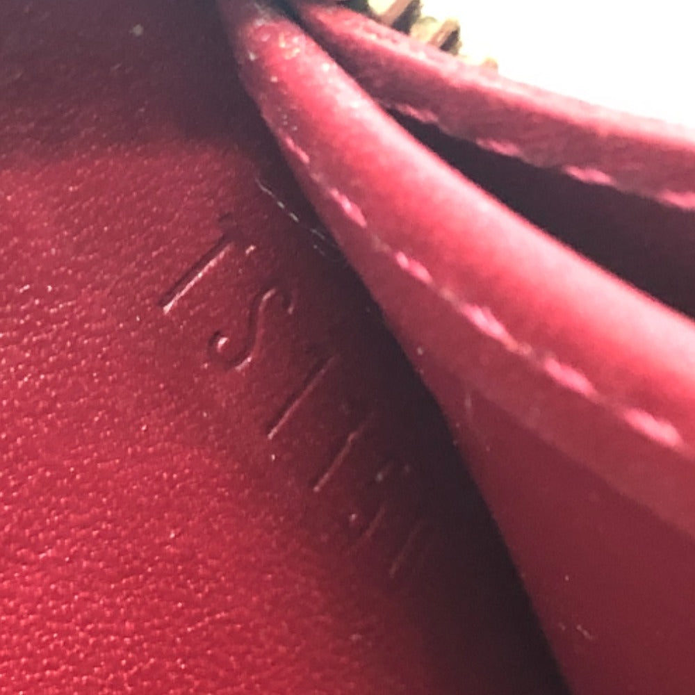 LOUIS VUITTON Coin case M93608 Monogram Vernis Pomdamul Zip around purse