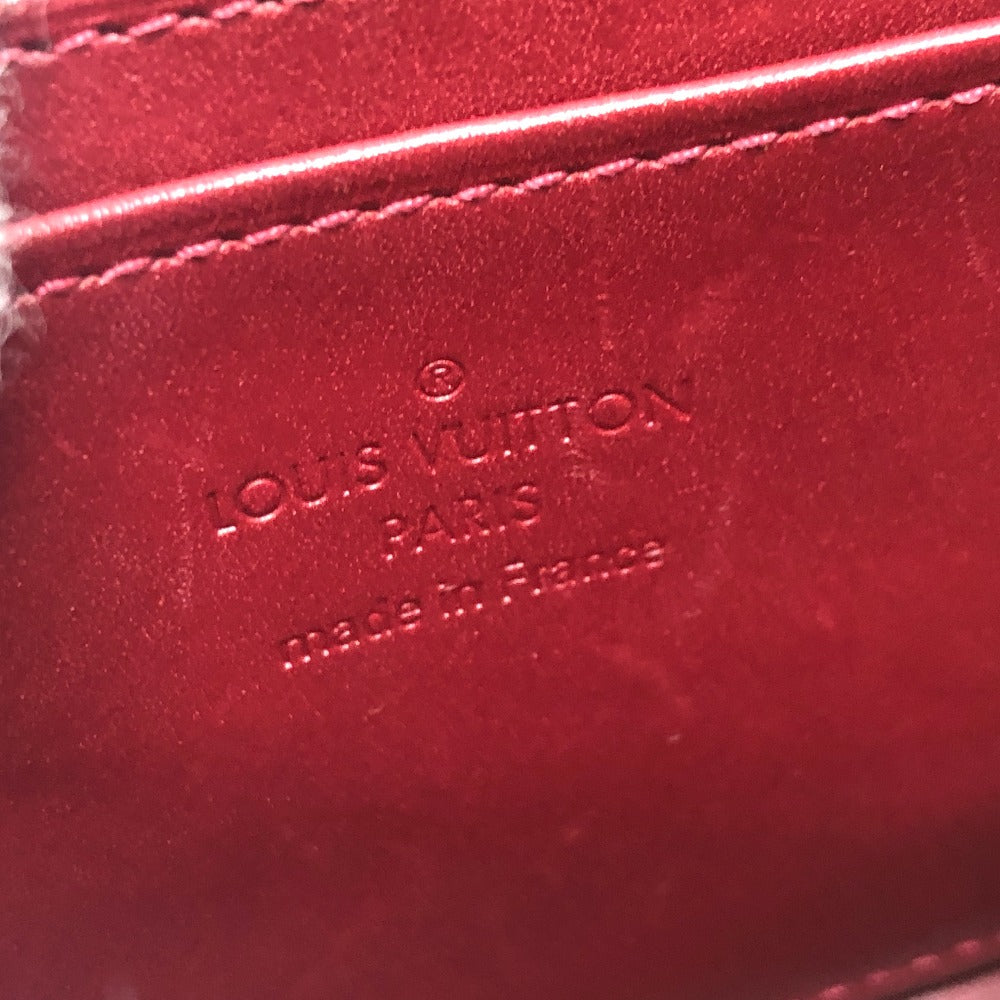 LOUIS VUITTON Coin case M93608 Monogram Vernis Pomdamul Zip around purse