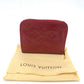 LOUIS VUITTON Coin case M93608 Monogram Vernis Pomdamul Zip around purse