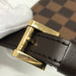 LOUIS VUITTON Shoulder Bag N51255 Damier canvas Ebene Musette Tango Women Used Authentic