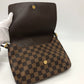 LOUIS VUITTON Shoulder Bag N51255 Damier canvas Ebene Musette Tango Women Used Authentic