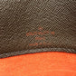 LOUIS VUITTON Shoulder Bag N51255 Damier canvas Ebene Musette Tango Women Used Authentic
