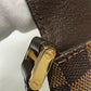 LOUIS VUITTON Shoulder Bag N51255 Damier canvas Ebene Musette Tango Women Used Authentic
