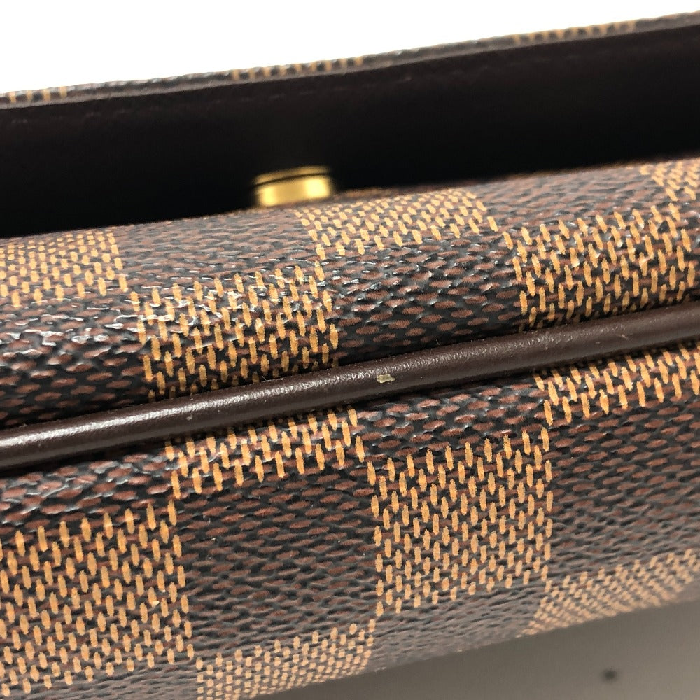 LOUIS VUITTON Shoulder Bag N51255 Damier canvas Ebene Musette Tango Women Used Authentic