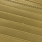 GUCCI Folded wallet leather beige GG Marmont logo Women Used Authentic