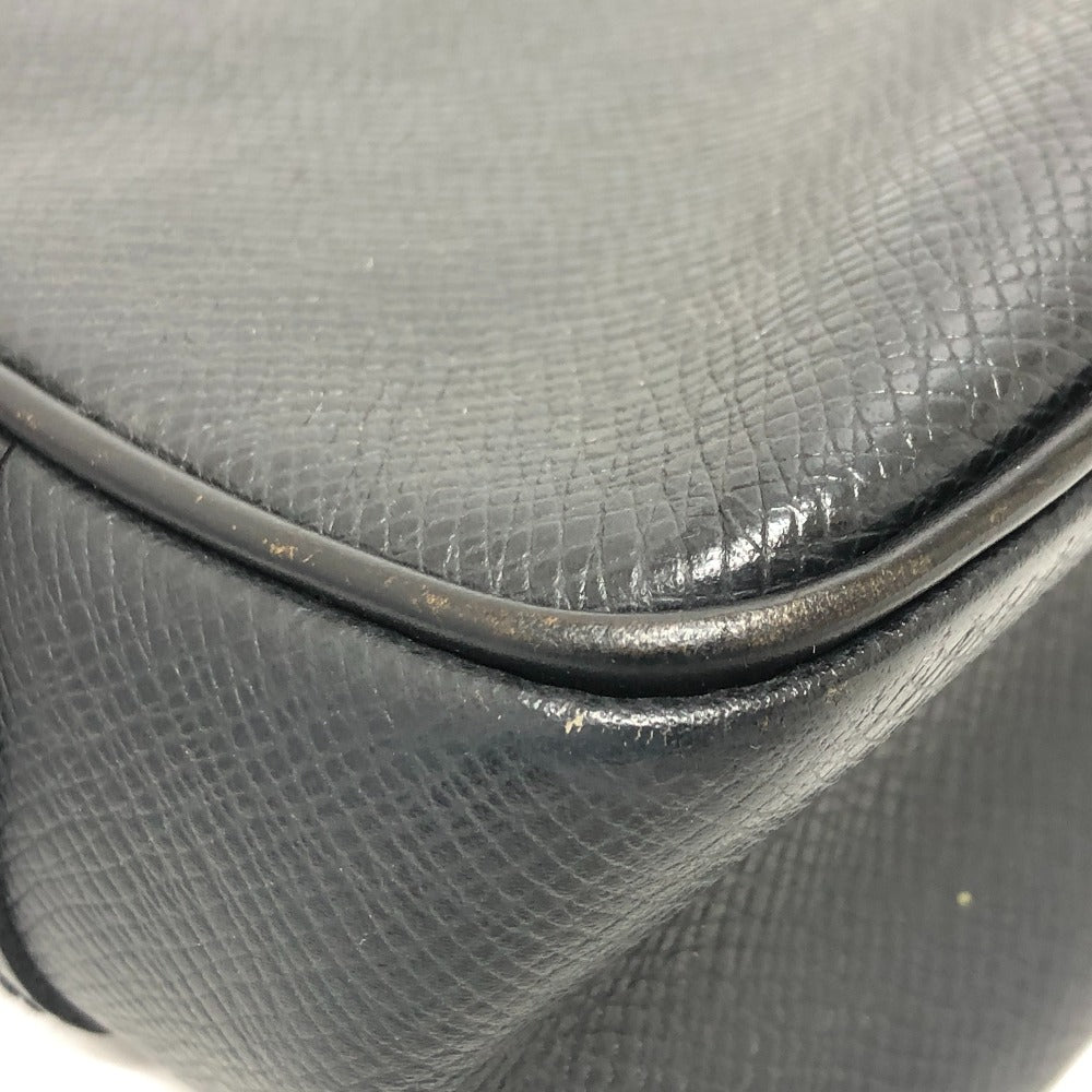 LOUIS VUITTON business bag M30812 Taiga Leather Aldoise Taiga Karga mens Used Authentic