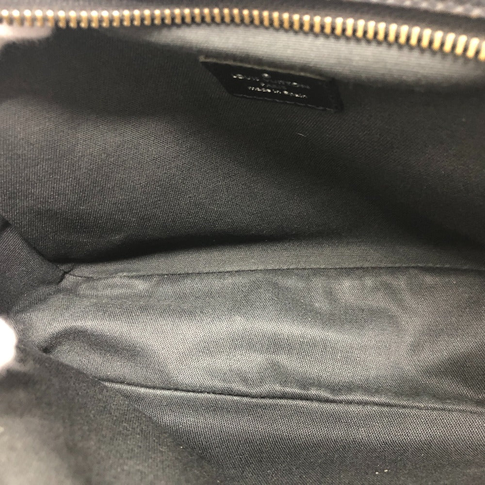 LOUIS VUITTON business bag M30812 Taiga Leather Aldoise Taiga Karga mens Used Authentic