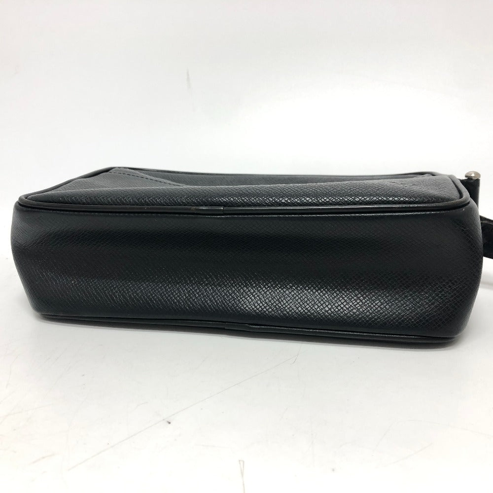 LOUIS VUITTON business bag M30812 Taiga Leather Aldoise Taiga Karga mens Used Authentic